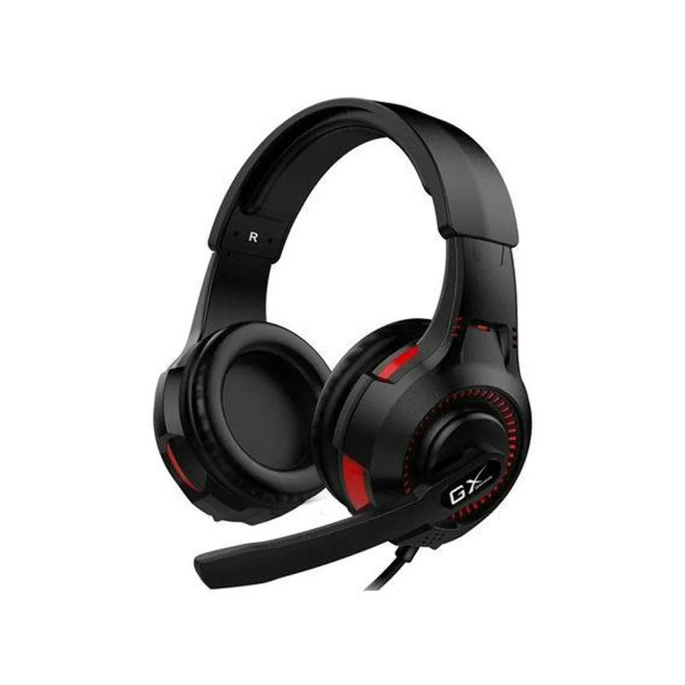[31710015400] Genius Audífonos Gaming HS-G600V Con Conector 3.5mm Negros