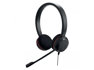 [100019639] Jabra Auriculares Evolve 20 USB con Micrófono Profesional Negros