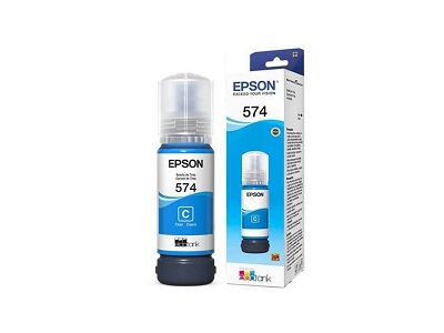 [AS209EPS43] Epson Botella de Tinta T574220 Original de Recarga Cian
