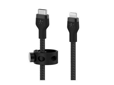 [AC406BLK95] Belkin Cable USB-C a Lightning 2 Metros Negros