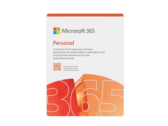 [SA020MSR80] Microsoft Software 365 Personal - Suscripción Premium 1 Año