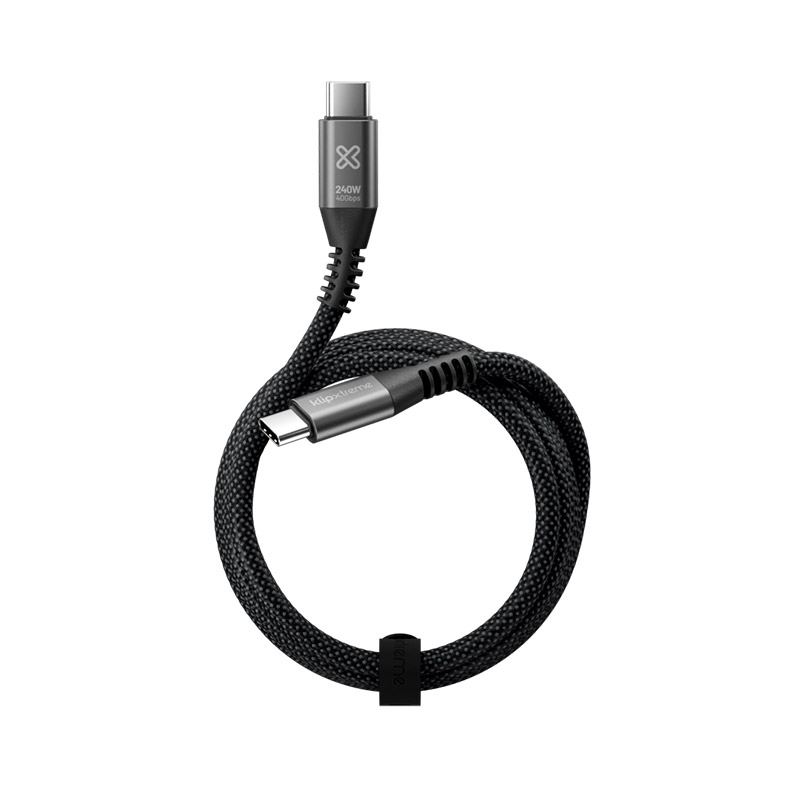 [AB300KLX59] Klip Xtreme Cable USB 24 Pin 1.8 m 240W 40Gbps Negro