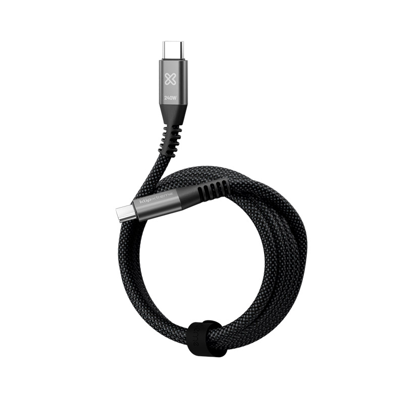 [AB300KLX57] Klip Xtreme Cable USB 24 Pin 1.8 m Trenzado Negro