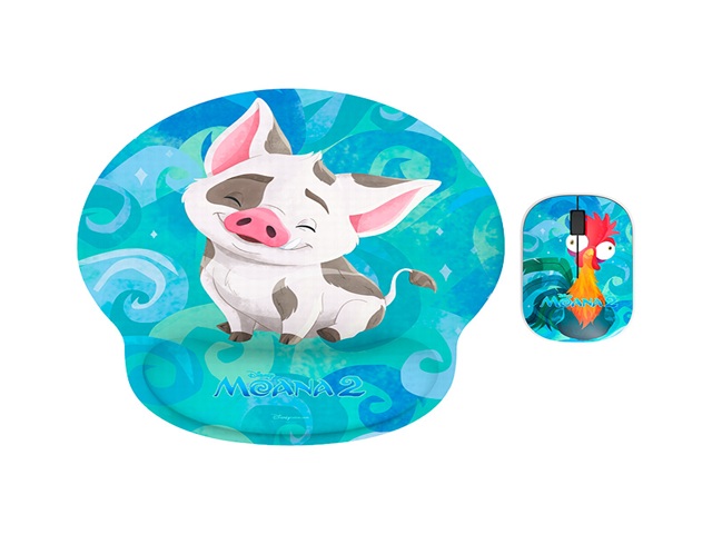 [ID011XTK50] Xtech Pad Mouse XTM-DKT4MO Inalámbrico con Diseño Moana