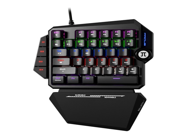 [ID011PGL17] Primus Gaming Teclado Alámbrico Ergonomico Negro