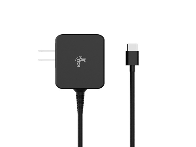 [AE230XTK13] Xtech Adaptador de Poder 65W GaN USB-C Ingreso 110/240V