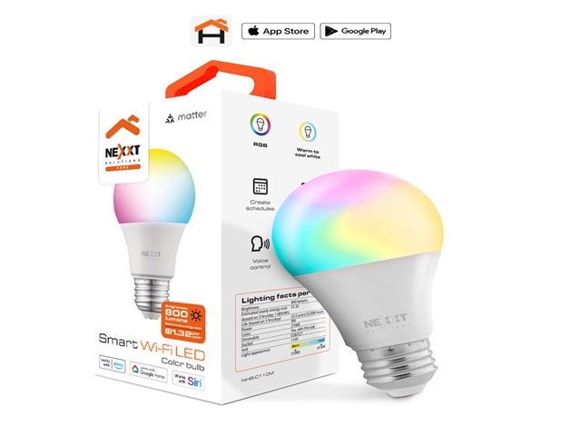 [MM107NXT15] Nexxt Solutions Home Dispositivo Inteligente 110V RGB Multicolor