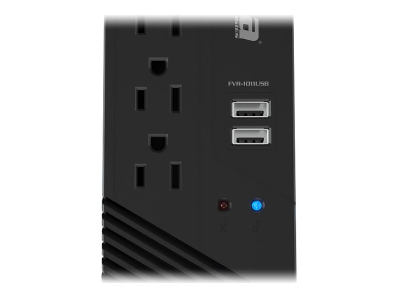 [UR200FOR11] FORZA Regulador Automático FVR-1011USB 500 Vatios