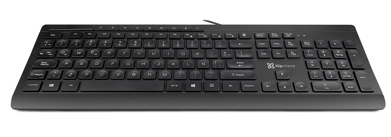 [ID211KLX35] Klip Xtreme Teclado Alámbrico Español USB Multimedia Negro