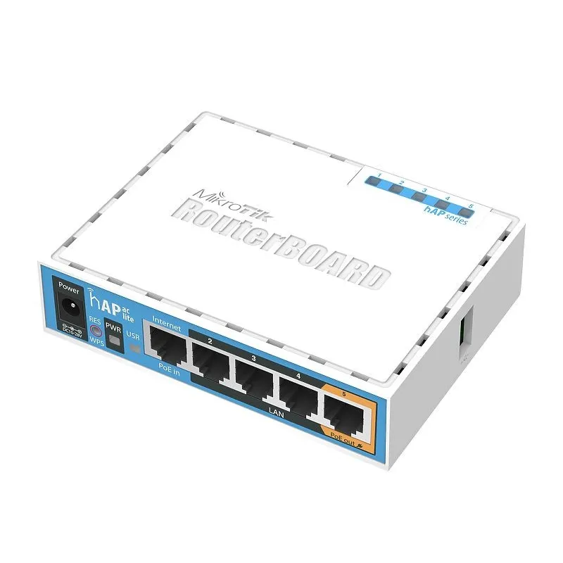 [NW600MIK00] MikroTik Router hAP ac lite RB952UI Inalámbrico Blanco