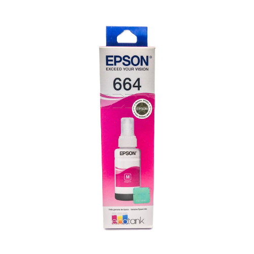 [AS206EPS27] Epson Cartucho de Tinta T664 Original Magenta