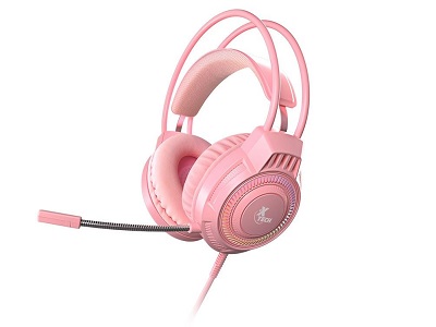 [MM221XTK48] Xtech Audífonos Gaming XTH-564 Alámbricos Rosa