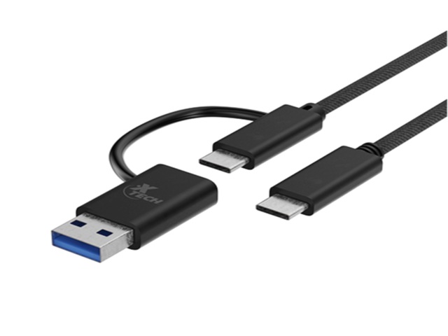 [AB005XTK19] Xtech Cable USB Tipo C 1.82 m Trenzado
