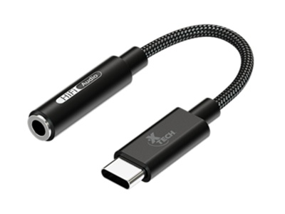 [AB005XTK24] Xtech Adaptador de Auriculares 3.5mm TRRS 24 Pin USB Negro