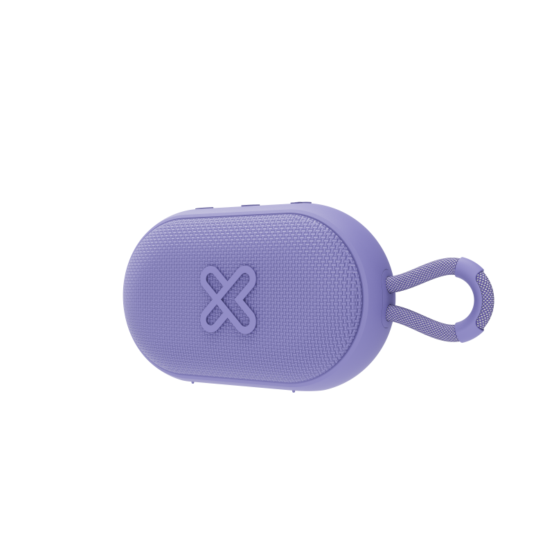 [MM300KLX63] Klip Xtreme Parlante KBS-030PR Inalámbrico TWS Resistente al Agua Púrpuras
