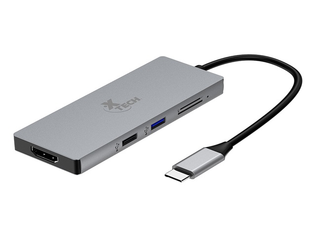 [AB005XTK17] Xtech Hub 5 Puertos USB-C 5 en 1
