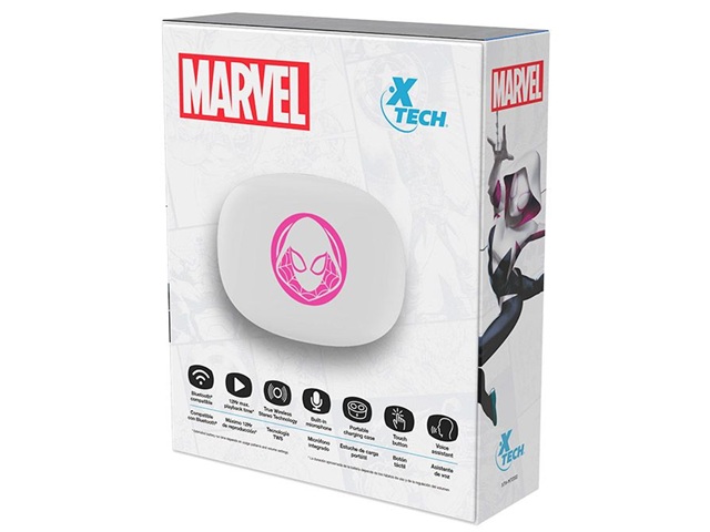 [MM221XTK51] Xtech Audífonos Inalámbricos M701SG Marvel Grises