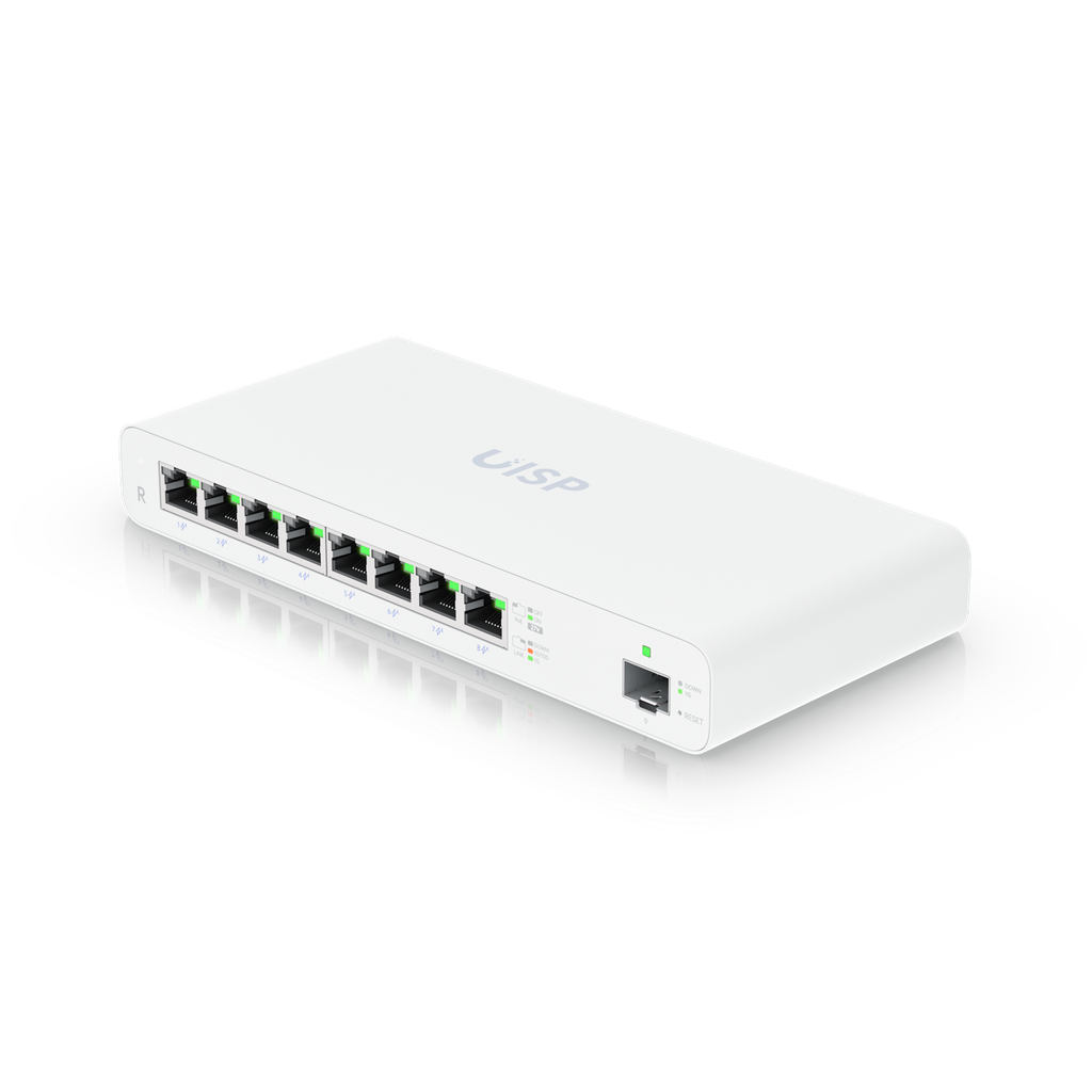 [NW501UBQ01] Ubiquiti Router UISP R - Conmutador de 8 Puertos Gigabit