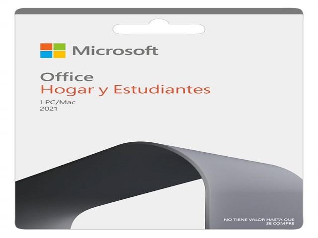 [SA725MSR74] Microsoft Software Office Home y Student 2021 - Licencia 1 PC/Mac