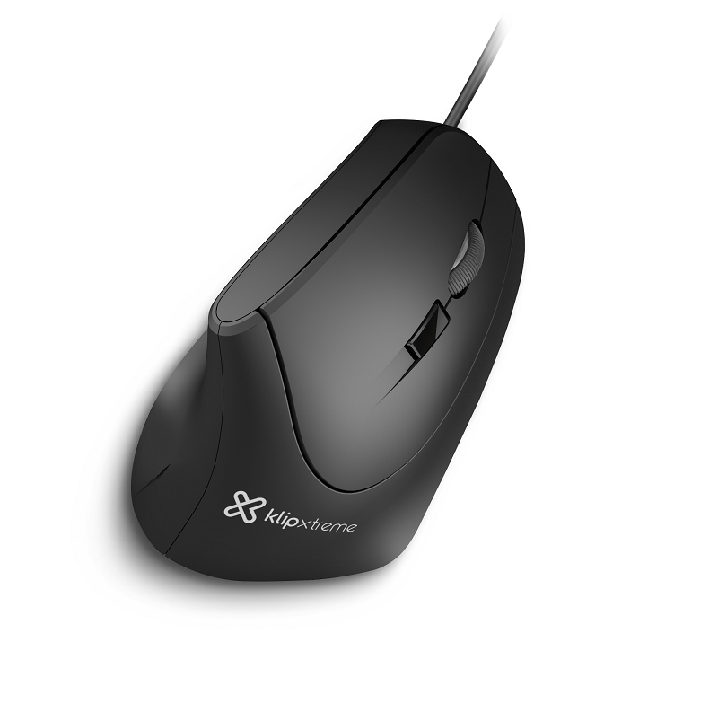 Klip Xtreme Ratón Vertical KMO-506 Ergonómico Óptico