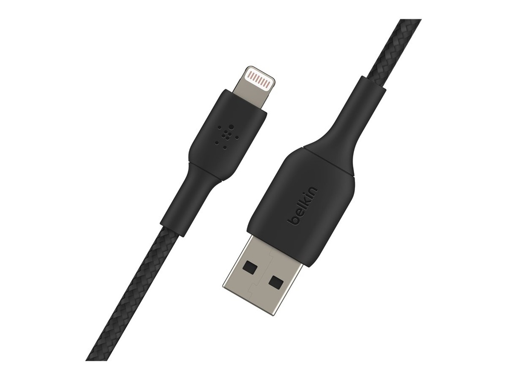 [AB141BLK73] Belkin Cable Lightning a USB A BoostCharge 1 Metro Negro