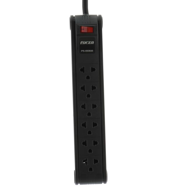 [AU140FOR13] Forza Regulador de Potencia PS-1006B 6 Tomas y Cable 10 Pies