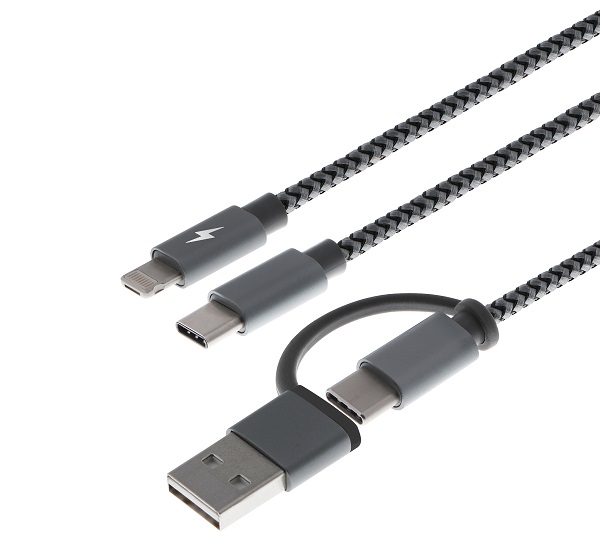 [AB004XTK57] Xtech Cable USB XTC-560 Carga Rápida y Conectividad Versátil