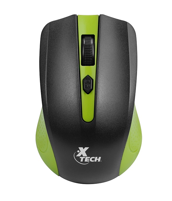 [ID011XTK16] Xtech Mouse Inalámbrico XTM-310GN 1600 DPI Verde